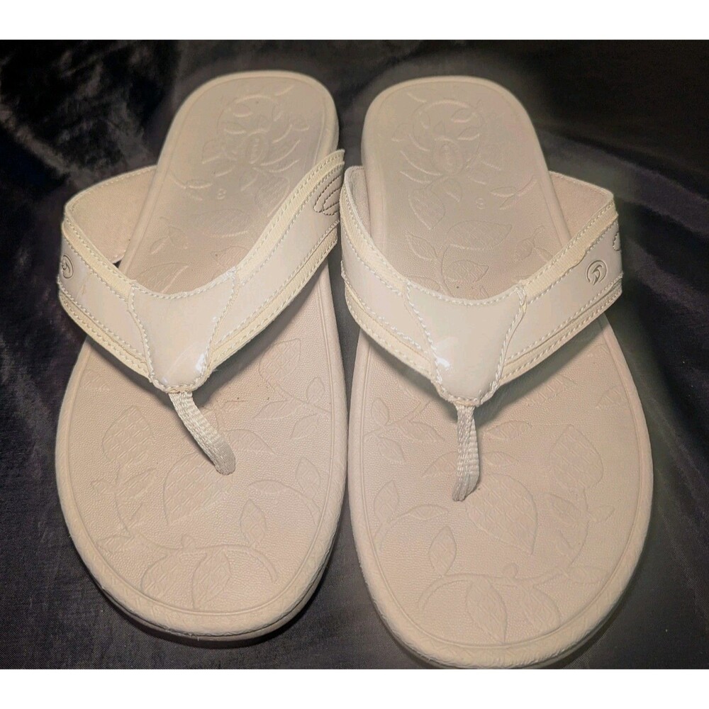 Dr. Scholl's Sandals Flip Flops Advanced Comfort Series Taupe Sz US 8 - Picture 11 of 11